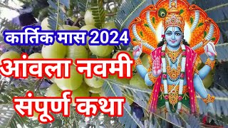 Amla Navami Ki Kahani आंवला नवमी की कहानी  आंवला नवमी की कथा Amla Navami Ki Katha Akshay Navmi 2024 [upl. by Ierbua]