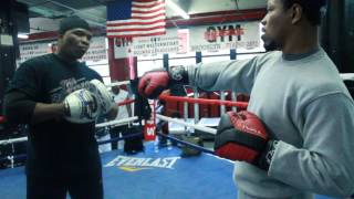 Shawn Porter Behind The Scenes In Camp For Keith Thurman EsNews Boxing [upl. by Relyuc187]