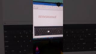 😱Screen Keyboard Work shorts ytshorts keyboard computer laptop viralvideo [upl. by Cedric221]