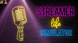 streamer life simulator محاكي اليوتيوبر1 [upl. by Ahtabbat878]