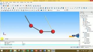 SIMPACK TUTORIAL  Triple Pendulum with Force Element [upl. by Ennobe]