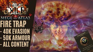 Path of Exile 321  Fire Trap Elementalist  PoE Crucible [upl. by Alidus]