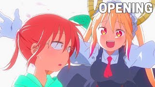 Miss Kobayashis Dragon Maid  Opening HD [upl. by Niall341]