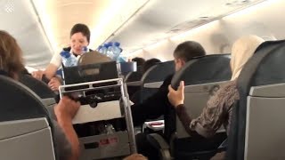 Scary Plane Turbulence Caught On Camera  In Flight Turbulence Compilation [upl. by Osy]