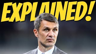 Why Paolo Maldini was Fired [upl. by Rock]