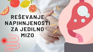 Reševanje napihnjenosti za jedilno mizo Jasmina Kandorfer [upl. by Comethuauc]