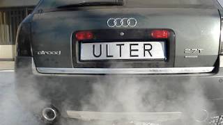 Audi allroad A6 C5 27T Ulter Sport exhaust sound [upl. by Kinny694]