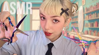 ASMR O CORTE DE CABELO MAIS RELAXANTE DE TODOS 😴✂️ [upl. by Tterag714]