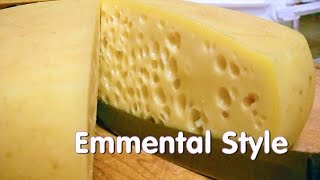 Making Emmentaler Style Swiss Cheese At Home [upl. by Arick]