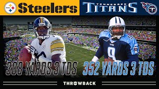 SLASH vs Air McNair Crazy Fun Duel Steelers vs Titans 2001 Week 11 [upl. by Kleiman945]