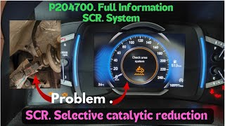 Check Urea System  How To Fix P204700  How To Fix Car Urea Problem [upl. by Pentha]