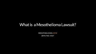 Mesothelioma Lawsuit [upl. by Ingemar499]