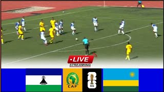 🔴LIVE  Lesotho vs Rwanda ● Live Streaming  FIFA World Cup CAF Qualification2026 Group Stage [upl. by Cornall]