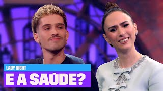 INTIMIDADE Tatá Werneck faz perguntas OUSADAS para João Guilherme 👀  Lady Night  Multishow [upl. by Uria]