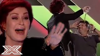 Sharon Osbournes BEST BITS On The X Factor UK Laughing Fits To Water Fights  X Factor Global [upl. by Atwekk]