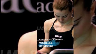 Michelle HEIMBERG  Best Diving Moments [upl. by Letnuhs]