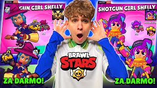 JAK DOSTAĆ 2 DARMOWE SKINY DO SHELLY zamiast JEDNEGO w BRAWL STARS😍 [upl. by Ydissak]