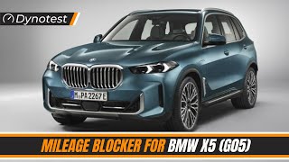 BMW X5 G05  MILEAGE BLOCKER from Dynotest  Installation and use [upl. by Fredel]