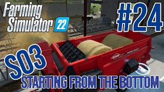 S03E24  FS22  Starting from the Bottom Timelapse Farming Simulator 22 [upl. by Aihsatal]