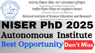 PhD admission 2024 II Direct AdmissionInterview II Autonomous Institute [upl. by Cloutman]