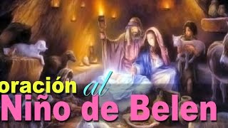 Postal Oración al niño de Belen para recordar el sentido de la Navidad [upl. by Willow]