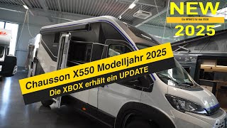 👉 2025 Update für den Chausson X550 👈 Auf der Messe in Düsseldorf 2024 und CMT 2025 Live zu sehen [upl. by Vera]