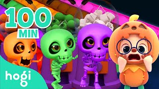 🎃 Halloween Special 💀 Spooky Pop It  More｜Halloween Songs for Kids｜Hogi Halloween｜Hogi Pinkfong [upl. by Atteuqahc804]