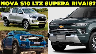 NOVA S10 LTZ 2025 SUPERA RANGER XLT E HILUX SRV [upl. by Orvie]