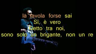 Detto tra noi  Edoardo Bennato  Karaoke version [upl. by Erleena]