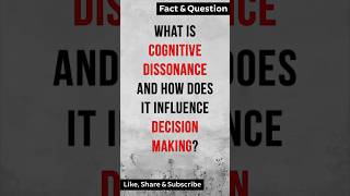 What Is Cognitive Dissonance and How Does It Influence DecisionMaking [upl. by Sekyere]