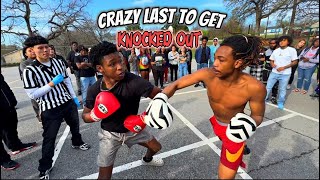 LAST TO GET KNOCKED OUT IN TEXAS HOOD… [upl. by Akenahs]