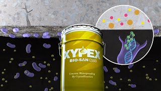 Xypex Bio San Admixture  Waterproofing and Antimicrobial [upl. by Sisto128]