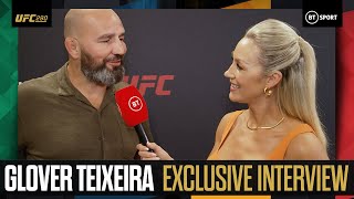 Glover Teixeira On Alex Pereira’s Move To Light Heavyweight Jones vs Miocic Retirement amp More [upl. by Akemahc]