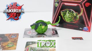 TROX Single Pack  Bakugan G3  BAKUGAN UNBOX [upl. by Akemal350]