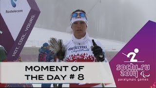 Day 8 Moment of the day  Sochi 2014 Winter Paralympic Games [upl. by Bore]