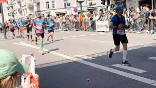 HamburgMarathon 2023 Szenen aus Eppendorf und Harvestehude 4MinutenVideo [upl. by Esyak]