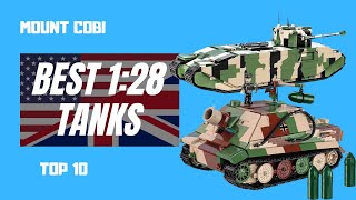 TOP 10 COBI TANKS in 128 scale🪖 [upl. by Siugram820]