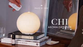 Chi Aroma Diffuser with Breathwork Lights  Made by Zen [upl. by Eatnohs]