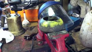 How to repair lawn mower anti scalp wheels [upl. by Iztim]