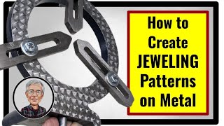 How to Create Jeweling Patterns on Metal [upl. by Aivital773]