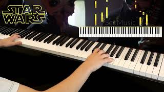 Star Wars Cantina Band Piano Cover [upl. by Leunamesoj213]