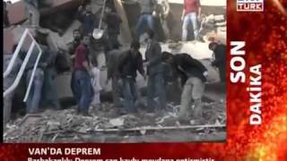 Earthquake Van Turkey Turkiye deprem 23 10 2011 [upl. by Jordison]