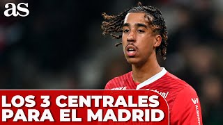 LOS 3 NOMBRES del REAL MADRID para el puesto de CENTRAL [upl. by Lundt]