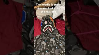 Amazon bape hoodie review [upl. by Izzy]