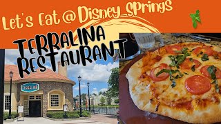 DISNEY SPRINGS TERRALINA CRAFTED ITALIAN RESTAURANT  QUICK REVIEW [upl. by Eardnaed]