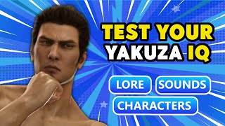 the ultimate yakuza quiz only for the real fans [upl. by Yentnuoc]