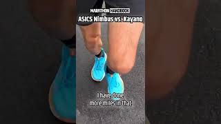 ASICS Gel Kayano 30 vs Gel Nimbus 25 Shoe Comparison [upl. by Erlinna]