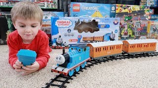 Learning How to Build amp Operate Our First Thomas Lionel RC Train [upl. by Mchale248]