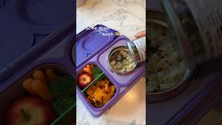 Packing school lunch for my kid who do not like school lunch lunchboxinspo easylunchboxrecipe [upl. by Roskes]