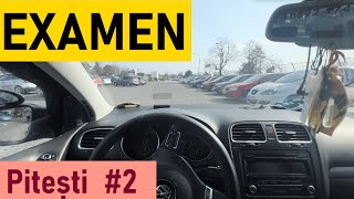 SIMULARE EXAMEN AUTO LA PITESTI 2 [upl. by Nayb]